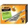BIC PEN BOX OF 60 BLACK PENS
