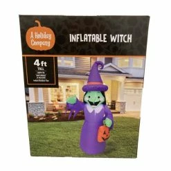 INFLATABLE WITCH 4 FT