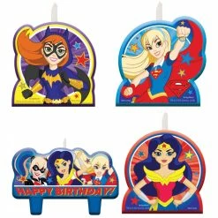 DC SUPERHERO GIRLS CANDLE SET