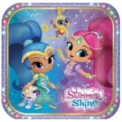 SHIMMER SHINE SQ PLATES 7I