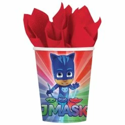 PJ MASKS CUPS 9OZ 8 PACK