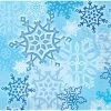 SNOWFLAKE LUNCHEON NAPKINS