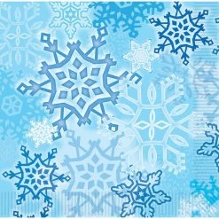 SNOWFLAKE LUNCHEON NAPKINS