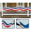 PATRIOTIC FABRIC BUNTING