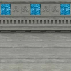 PIRATE SHIP BACKDROP 4 X 30FT