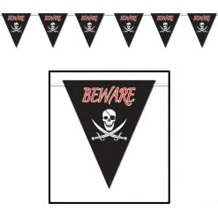 PIRATES BEWARE BANNER