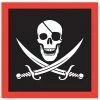 PIRATE NAPKINS 16 PC