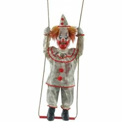 SWINGING HAPPY CLOWN DOLL ANIM