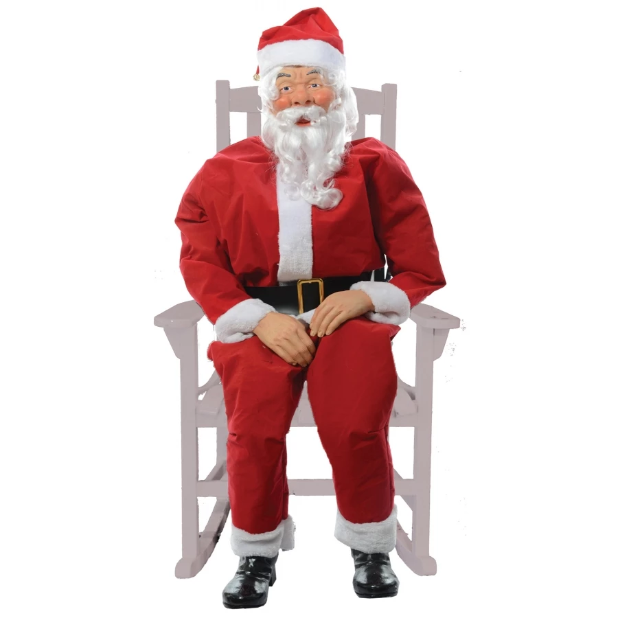 ROCKING CHAIR SANTA BOXED