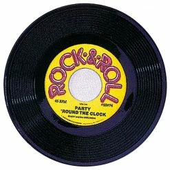 RECORD PLASTIC DECORATION 19IN