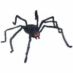 ANIMATED BLACK SPIDER 49 INCH